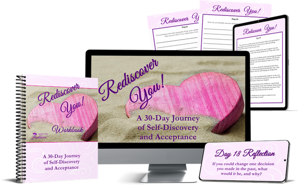 mockup of rediscover you course