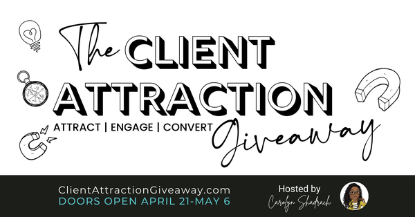 client attraction giveaway