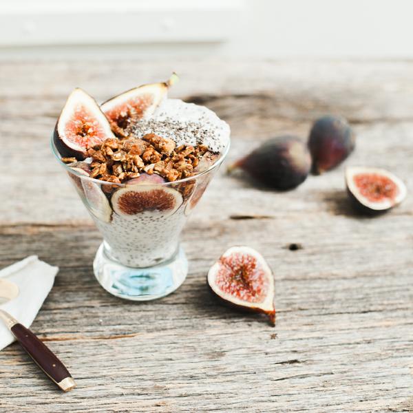 fig and chia pudding
