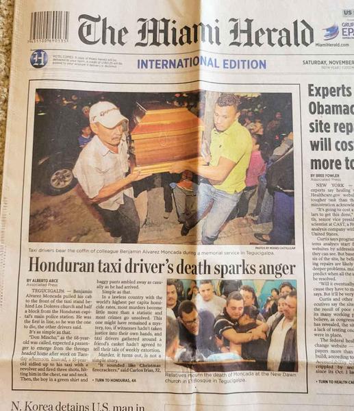 Miami Herald front page