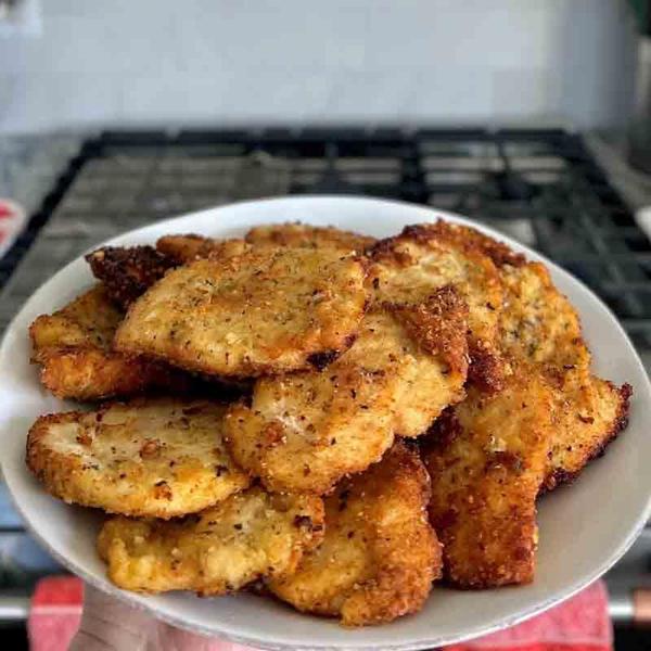 Chicken cutlets by Mangia with Michele