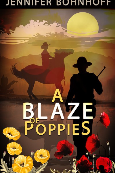 Blaze of poppies