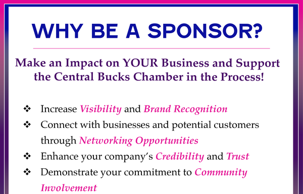 Why be a sponsor