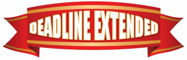 Deadline Extended