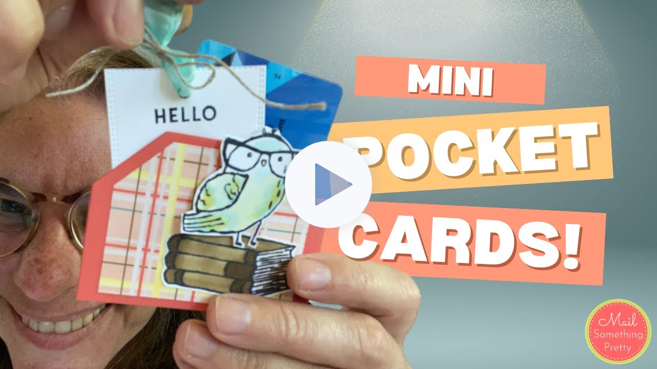 Mini Pocket Cards you can use as Lunch Box Notes, Stocking Stuffers or as a simple Hello Card