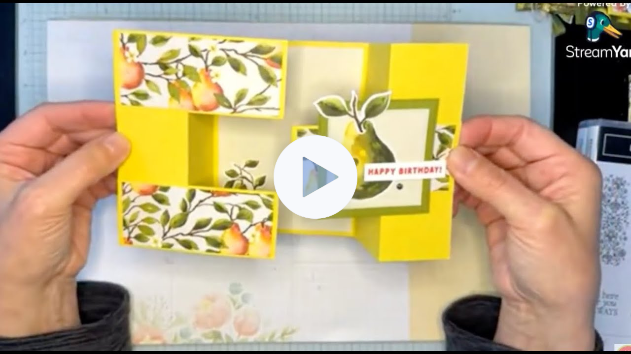 Interlocking Crossover Gatefold Card