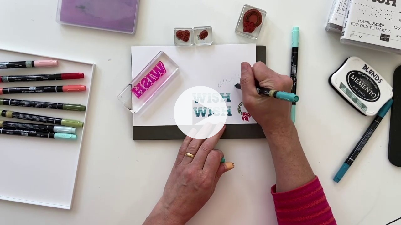 Benefits & Techniques of Using Stampin' Write Markers