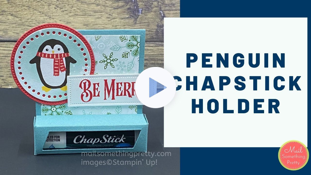 Penguin Chapstick Holder (Decorate however you wish)