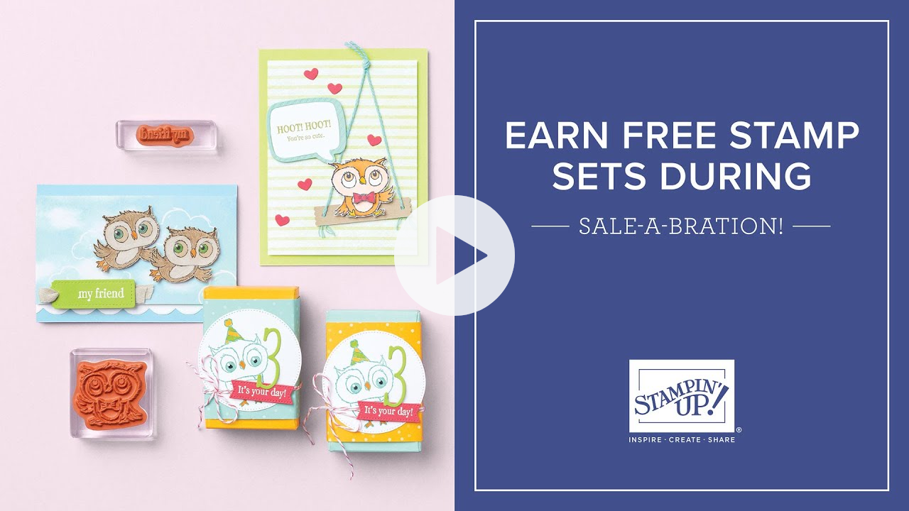 Earn Free Stamp Sets during Sale-A-Bration