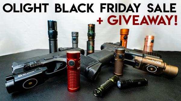 Set Your Clocks - Massive Olight Sale Plus... I'm Giving Away A Weapon Light [NEW VIDEO]