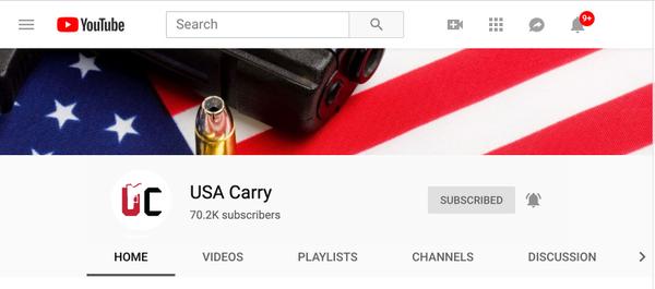 USA Carry on YouTube