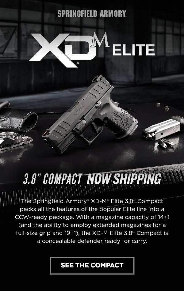 Now Available - New XD-M Elite 3.8" Compact