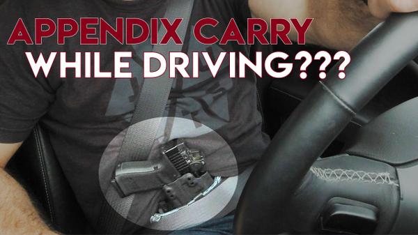 4 Tips to Make Appendix Carry More Comfortable When Driving