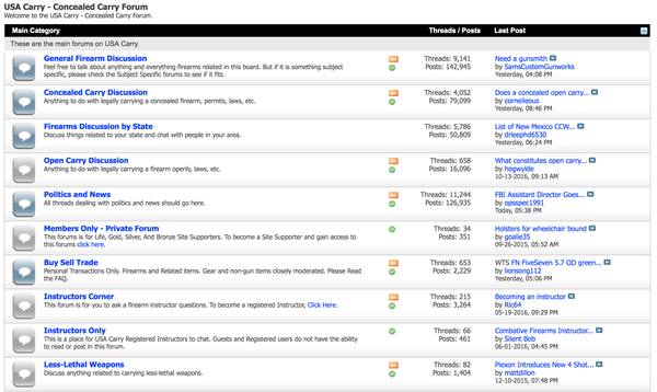 Concealed Carry Forums