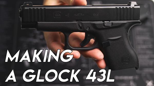 Turning My Glock 43 into a Glock 43L Black