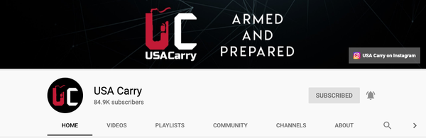 USA Carry on YouTube