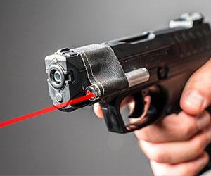 Pellet Gun w/ Laser Pointer Vs. Handgun | Which One Do You Think Won?