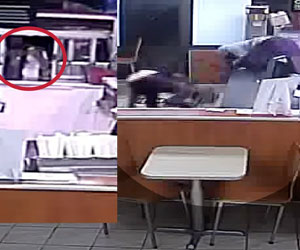 Concealed Carrier Shoots Through Fast Food Drive-Thru Window Hitting Both Armed Robbers