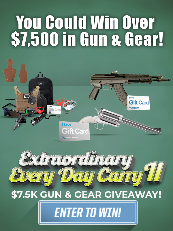 GIVEAWAY - Win Every Day Carry Guns and Gear!