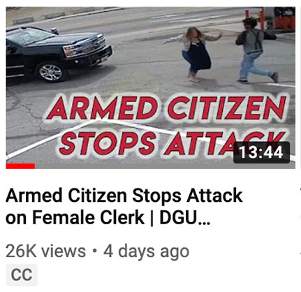 Armed Citizen Stops Attack on Female Clerk | DGU Breakdown