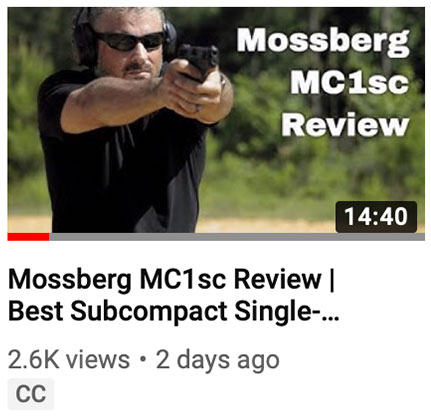 Mossberg MC1sc Review | Best Subcompact Single-Stack?