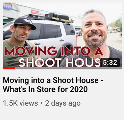 Moving Into A Shoothouse