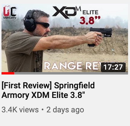 Springfield Armory XD-M Elite 3.8"