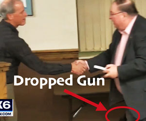 Wisconsin Mayor w/ Expired CCW Drops Gun AGAIN in Restricted Building