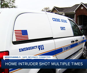 Homeowner Fires 9 Shots at Intruder That Broke In Through Young Son’s Room