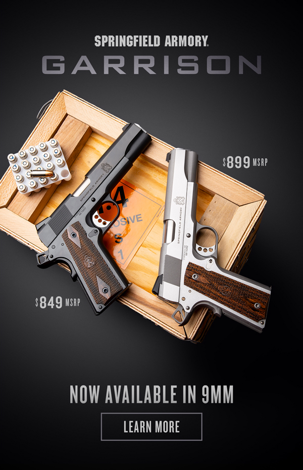 Springfield Armory Introduces 9mm Garrison 1911 – Now Shipping