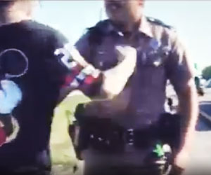 Good Samaritans Help Officer in Fight w/ Man on the Side of the Highway