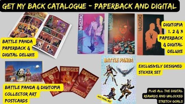 Back catalogue Digital and Paperback