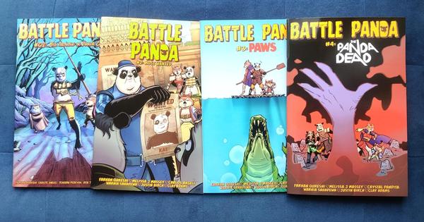 Battle Panda issues 1 - 4