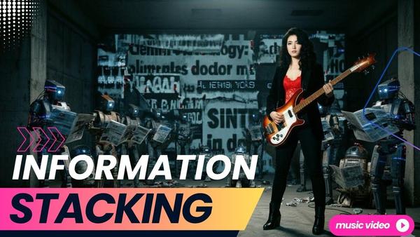 Information Stacking Premiere on YouTube today at 6.30pm UK time