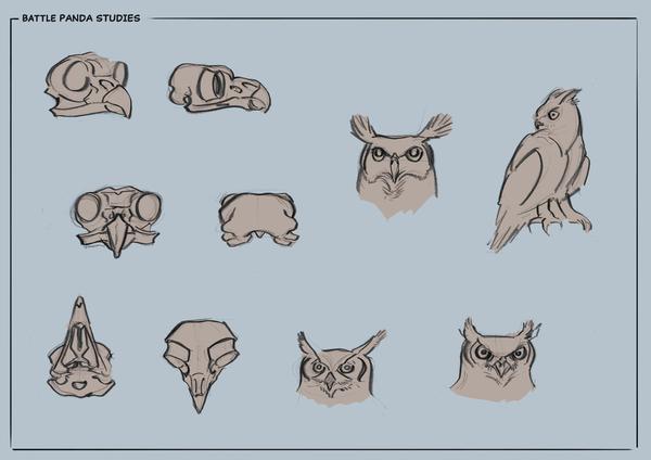 concept art - owl