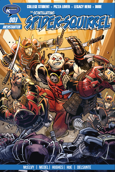 Spider Squirrel and Trash Panda