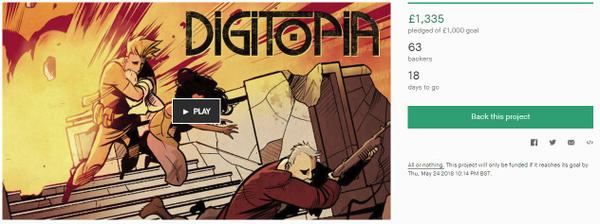 Digitopia Comic Status update