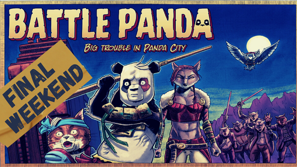 Battle Panda Kickstarter closes on Sunday
