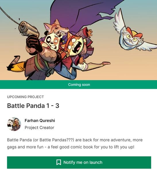 Battle Panda 3 - notify me on launch