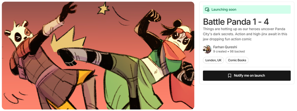 Battle Panda 4 Kickstarter