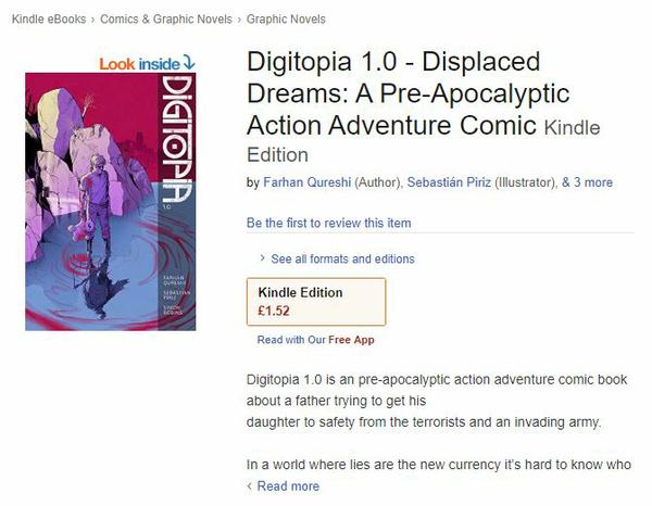 Digitopia 1.0 is now live on Amazon Kindle