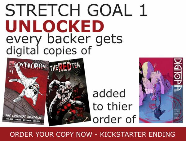 Two free comics at any tier level