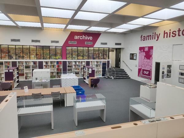 Sutton Library upper floor