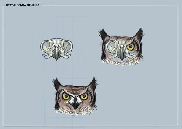 concept art - owl