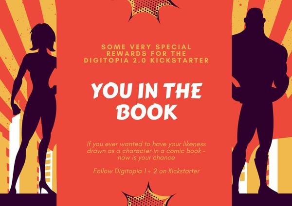 Have your likeness drawn into the book