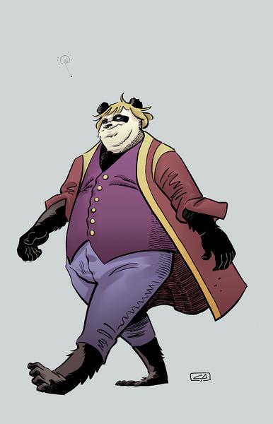 Panda Prime Minister - colours