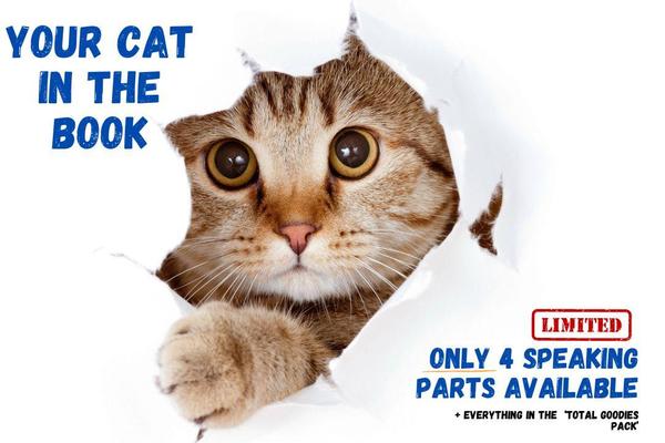 your cat in the book