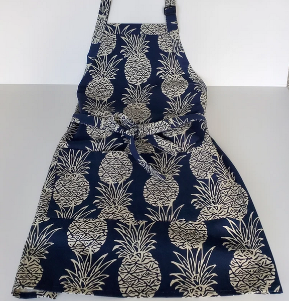 Hawaiian Pineapple Print Apron