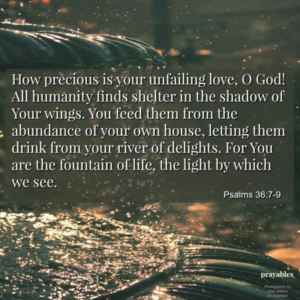Psalms 36:7-9