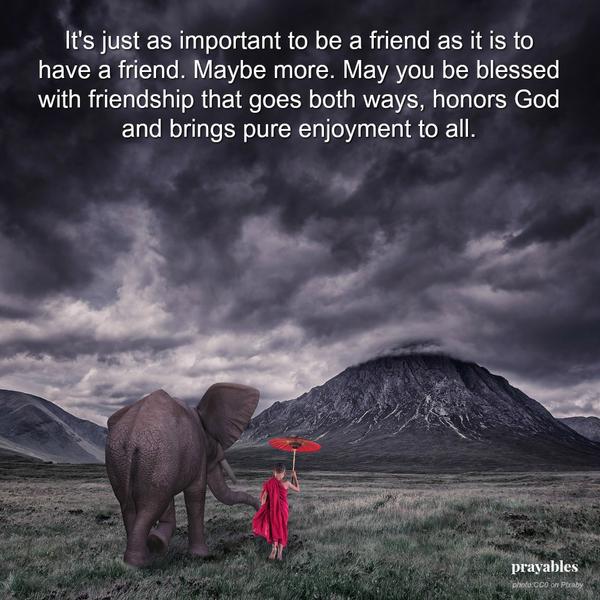 blessed with friendship